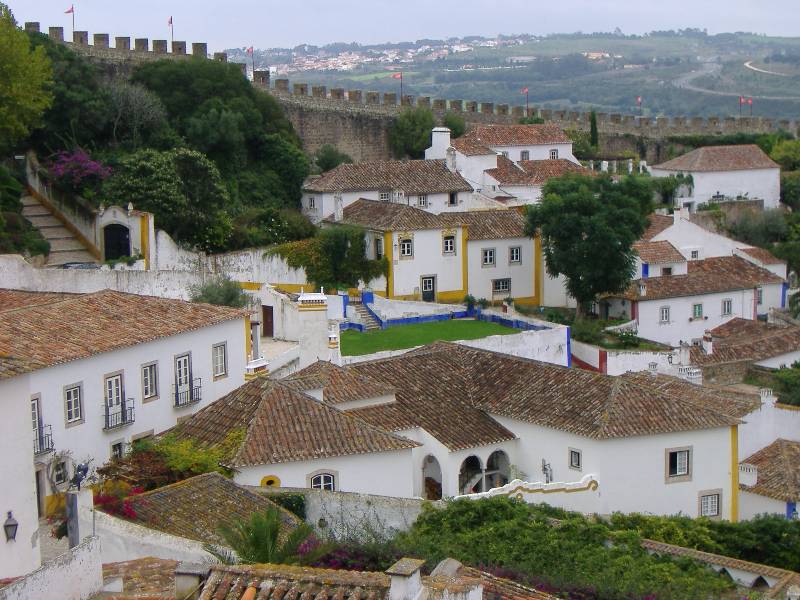 Obidos Staedtchen aus dem Mittelalter (9) 